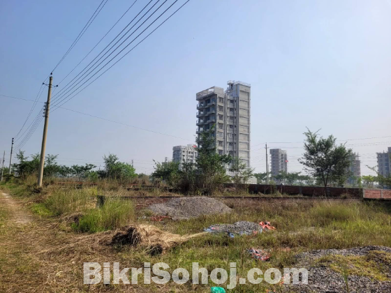 Block =N 3 Katha South facing Plot Sell Bashundhara R/A